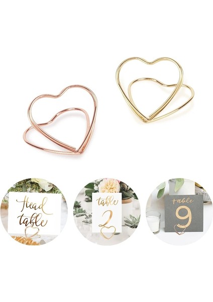 C 10 Adet Kişilik Basit Avrupa ve Amerikan Klip Altın Fotoğraf Klip Üçgen Not Klip Metal Çift Aşk Kartvizitlik (Yurt Dışından) fiyatları