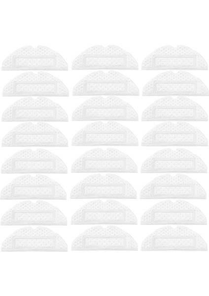 Xiaomi Roborock S7 T7S Plus Robotik Süpürge Pedi Paçavra Yedek Parça Kitleri Için 24 Adet Tek Kullanımlık Paspas Bezi Yedek Parçası (Yurt Dışından)