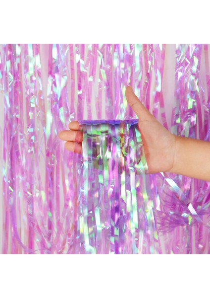 Gökkuşağı C Zemin Kare Perdeler Bekarlığa Veda Partisi Glitter Tinsel Saçak Bebek Duş Doğum Günü Düğün Yıldönümü Dekorasyon (Yurt Dışından) fırsatları