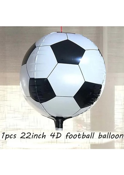 1 Adet 22 Inç 4d 1 Takım Yeşil Futbol Futbol Lateks Balonlar Futbol Tema Parti Helyum Hava Balonu Erkek Doğum Günü Oyunları Olay Parti Malzemeleri (Yurt Dışından)