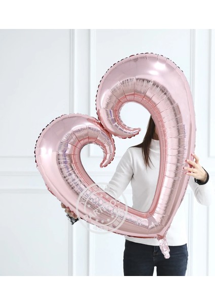 40 Inç Gül Kırmızı 1 Adet 30/40 Inç Gül Altın Kalp Balon 108 x 100 cm Büyük Boy Kırmızı Kanca Kalp Şekli Folyo Topları Düğün Sevgililer Günü Partisi Dekoru (Yurt Dışından) fiyatları