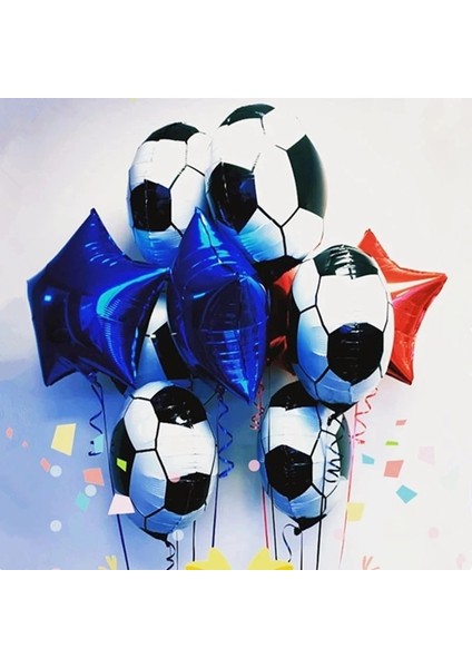 Neon Altın Kupa 18 Inç Futbol Yıldızı Folyo Balonlar Erkek Adam Doğum Günü Partisi Dekoru Spor Oyunları Hava Topları Globos Bebek Duş Malzemeleri (Yurt Dışından)
