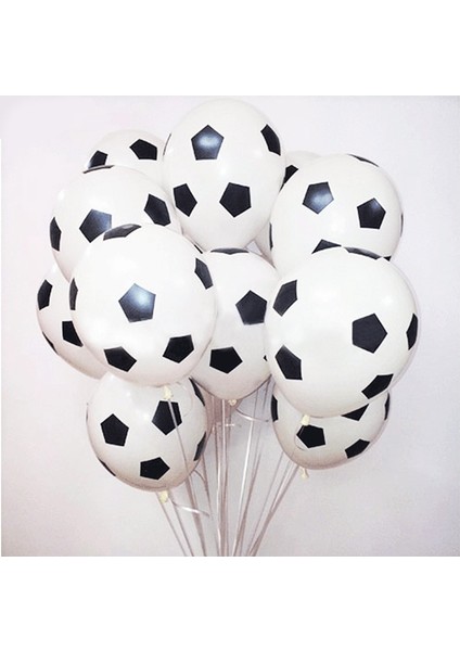10 Adet Lateks Bir 1 Takım Yeşil Futbol Futbol Lateks Balonlar Futbol Tema Parti Helyum Hava Balonu Erkek Doğum Günü Oyunları Olay Parti Malzemeleri (Yurt Dışından)