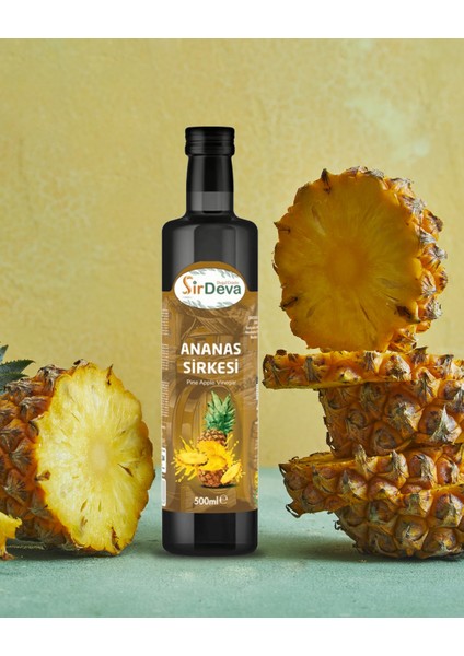 Ananas Sirkesi Doğal Fermantasyon 500 ml fırsatları