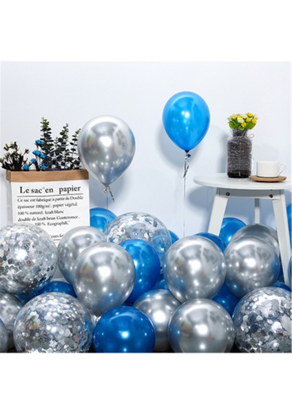 24 15 Adet Beyaz Gümüş Konfeti Mutlu Doğum Günü Düğün Parti Dekorasyon Globos Inci Beyaz Hava Helyum Bebek Duş Arka Plan Balon (Yurt Dışından) modelleri