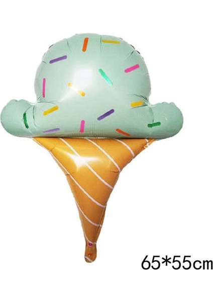 Dondurma Renkli Şeker Folyo Balonlar Lolipop Helyum Balonları Bebek Duş Doğum Günü Düğün Parti Malzemeleri Noel Dekorasyon Globos (Yurt Dışından)