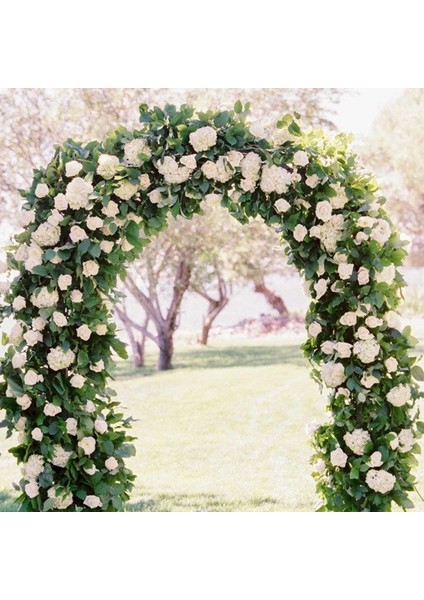G05-2PCS-LEAFES Wisteria Yapay Çiçek Asma Sarmaşık Yaprağı Çelenk Ipek Gül Çiçek Rattan Dize Asma Düğün Kemer Çiçek Ev Bahçe Dekorasyonu (Yurt Dışından)
