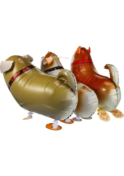 Husky Kemik Şekilli Folyo Balonlar Çocuklar Hediye Oyuncak Karikatür Yürüyüş Köpek Hayvan Helyum Balon Pug Kaniş Balon Doğum Günü Partisi Süslemeleri (Yurt Dışından) indirimleri