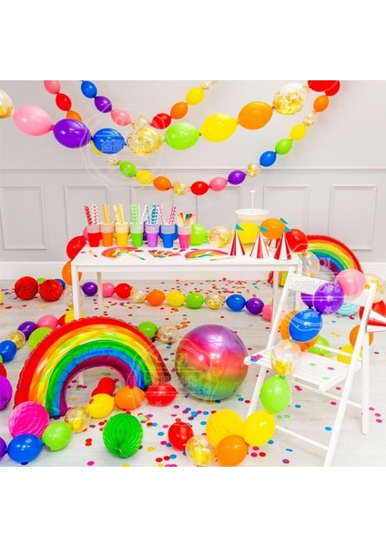 Krem 1 Takım Gökkuşağı Renkli Güneş Bulut Folyo Balon Çocuklar Için Doğum Günü Yaz Parti Bebek Duş Dekorasyon Helyum Balonları Düğün Malzemeleri (Yurt Dışından) modelleri