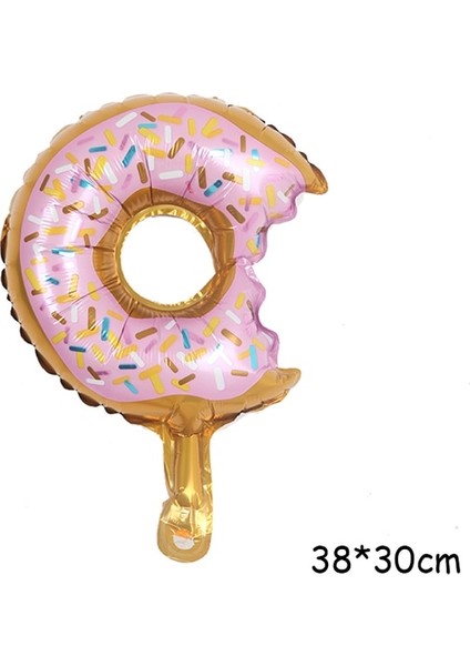 Mını Dounts P Renkli Şeker Folyo Balonlar Lolipop Helyum Balonları Bebek Duş Doğum Günü Düğün Parti Malzemeleri Noel Dekorasyon Globos (Yurt Dışından)