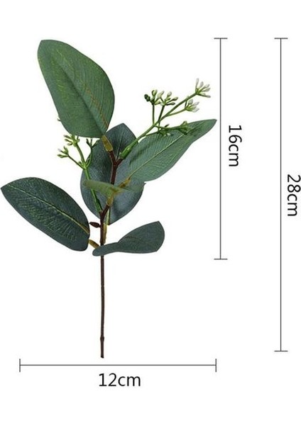 Stil 10 1pc Simülasyon Yaprakları Phalaenopsis Yaprağı Yapay Bitkiler Plastik Çim Çiçekleri Orkide Yaprakları Düğün Festivali Bahar Ev Dekoru (Yurt Dışından)