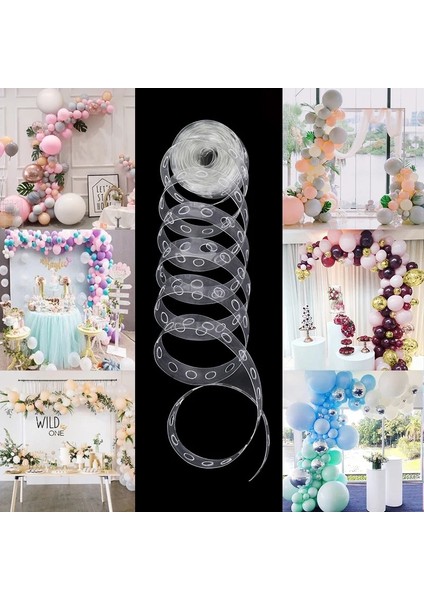 100 Adet Klipler Huhule Balon Aksesuarları Düğün Arch Deco Kiti Doğum Günü Partisi Dekorasyon Çocuklar Balonlar Çelenk Bebek Duş Balonlar Araçları (Yurt Dışından) fırsatları