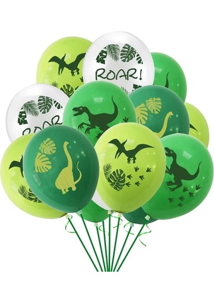 10 Adet-A 10 Adet Dinozor Parti Balonları Boys Için Doğum Günü Partisi Jurassic Dünya Orman Hayvan Lateks Topları Dekorasyon Bebek Duş Çocuk Oyuncak (Yurt Dışından) indirimleri
