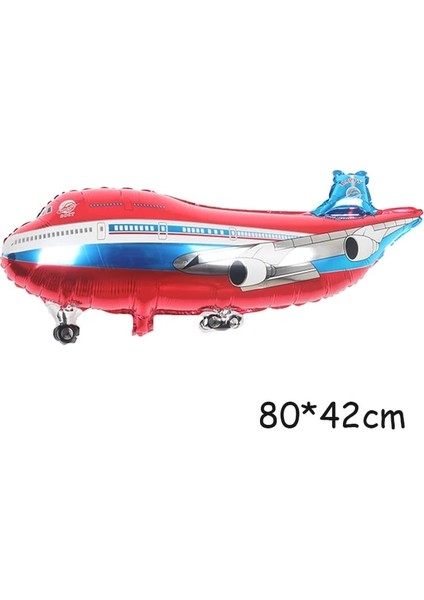 Kırmızı Uçak 3D Karikatür Araba Folyo Balon Buggy Yarış Kazma Araba Tren Hediye Bebek Duş Doğum Günü Partisi Süslemeleri Çocuk Oyuncakları Helyum Balonları (Yurt Dışından)