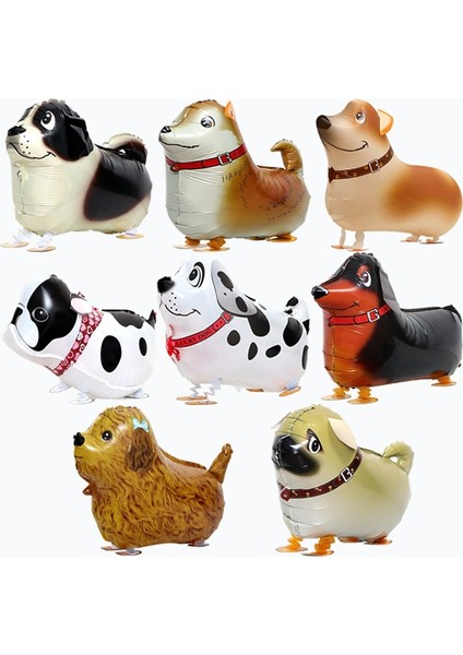 12 Inç Yavru Baskı Kemik Şekilli Folyo Balonlar Çocuklar Hediye Oyuncak Karikatür Yürüyüş Köpek Hayvan Helyum Balon Pug Kaniş Balon Doğum Günü Partisi Süslemeleri (Yurt Dışından) fırsatları