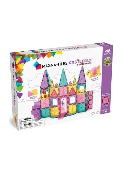 Castle Dlx + Micromags - Prenses Şatosu 48 Parça