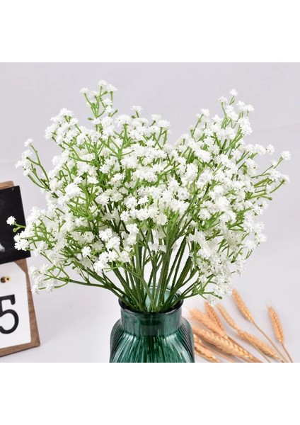 A04 90 Kafaları 52 cm Yapay Plastik Gypsophila Çiçek Buketi Dıy Çiçek Aranjmanı Süsler Düğün Parti Sahte Bitkiler Dekorasyon (Yurt Dışından) indirimleri