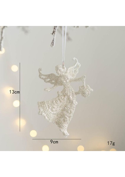 Dans Eden Melek B 1 Pc Noel Kolye Noel Ağacı Elk Kar Tanesi Süsler Ev Asılı Dekorlar Noel Partisi Yeni Yıl Çocuklar Hediye (Yurt Dışından)