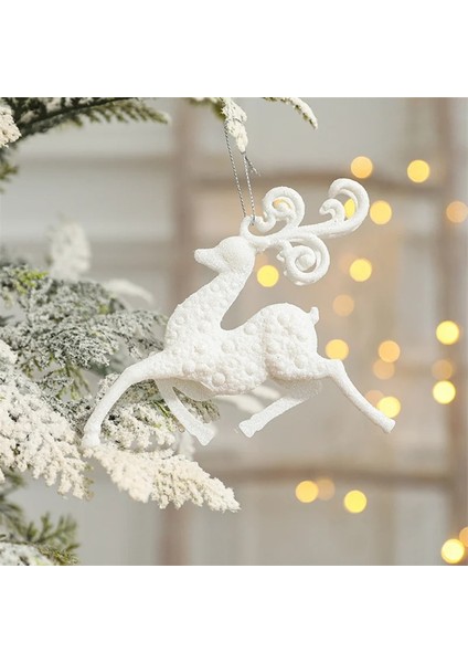 Dans Eden Melek B 1 Pc Noel Kolye Noel Ağacı Elk Kar Tanesi Süsler Ev Asılı Dekorlar Noel Partisi Yeni Yıl Çocuklar Hediye (Yurt Dışından)