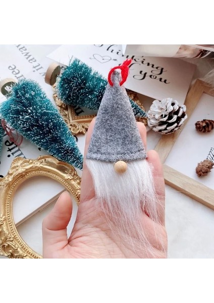 J Navidad 2022 Yeni Yıl 2023 Hediyeler Noel Santa Yüzü Olmayan Gnomes Bebekler Noel Süslemeleri Ev Için Noel Ağacı Dekor Süsler (Yurt Dışından)