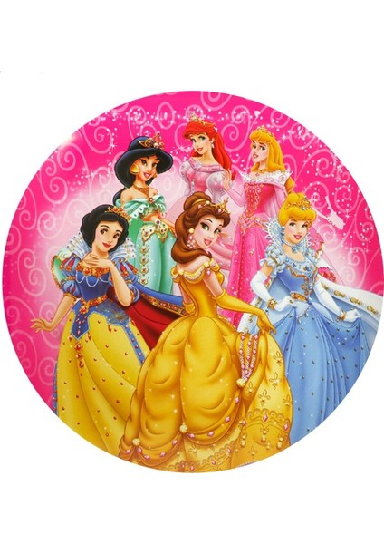 10 Adet Davetiye Disney Prenses Çocuk Kız Doğum Günü Partisi Dekorasyon Seti Kağıt Bardak Plaka Afiş Şapka Hasır Hediye Çantası Bebek Duş Parti Malzemeleri (Yurt Dışından)