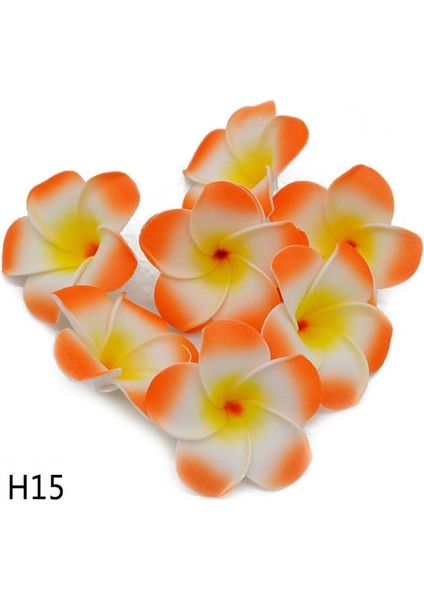 H-2-H15 5 cm 30 Adet 5/6/7/8/9 cm Pe Köpük Plumeria Çiçekler Dıy Yapay Çelenk Headdress Frangipani Yumurta Çiçek Kafaları Hawaii Düğün Dekor (Yurt Dışından)
