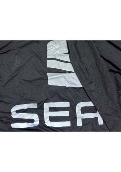 Seat Altea Siyah Kumaş Araba Branda Logolu Kumaş Araba Brandası Penye Oto Branda fırsatları