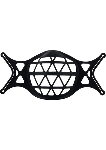 Siyah 3d Maske Tutucu Ayrı Burun Ağız Desteği Solunum Yardımı Iç Yastık Braketi Yeniden Kullanılmış Silikon Maske Nefes Alabilir Tutucu Ped