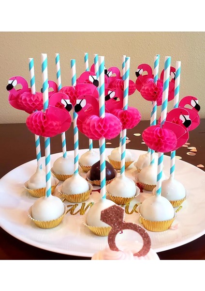 Flamingo 100 Adet 25/50/100 Adet Tropikal Şemsiye Flamingo Ananas Pipet Suyu Kokteyl Tek Kullanımlık Meyve Suyu Pipet Hawaii Parti Dekorasyon (Yurt Dışından) fırsatları