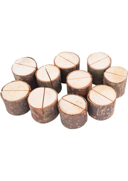 10 Adet Metal Tutucu 10 Adet Doğal Ahşap Yer Kartı Sahipleri Stand Kartı Fotoğraf Klip Tutucu Rustik Düğün Süslemeleri Parti Masa Numarası Adı Burcu (Yurt Dışından) fırsatları