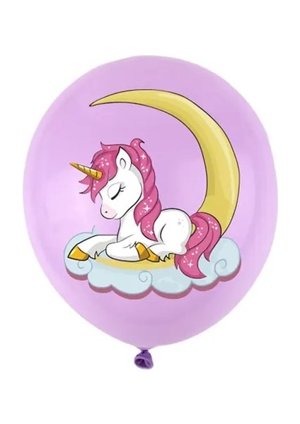 10 Adet 12 Inç Balonlar 10 Adet Gökkuşağı Unicorn Tokat Bilezikler Hediyeler Unicornio Parti Dekorasyon Mutlu Çocuk Kız Gökkuşağı At Tema Doğum Günü Partisi Iyilik (Yurt Dışından)