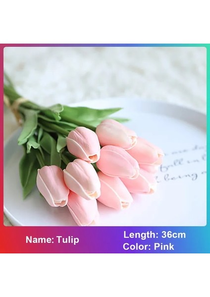 C-Pembe 6 Adet 3/6/10 Adet Ipek Karahindiba Çiçek Topu Sahte Çiçekler Dıy Ev Düğün Dekorasyon Yapay Çiçek Buketi Sevgililer Günü Hediyeleri (Yurt Dışından)