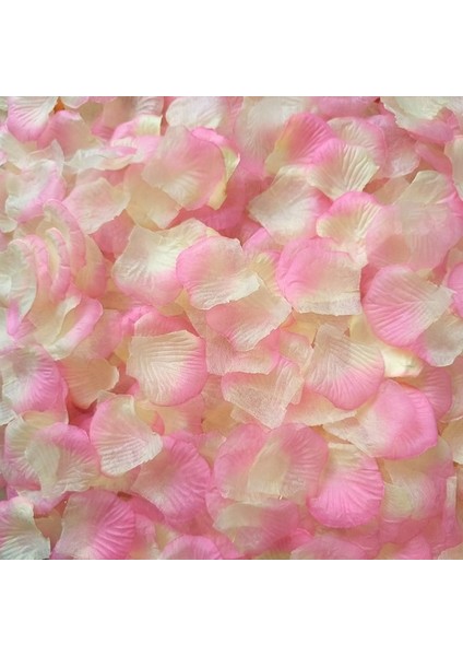 Şampanya Pembesi 100 Adet 100/500/1000 Adet Yapay Gül Yaprakları Romantik Yapay Çiçek Ipek Yaprakları Sevgililer Günü Düğün Çiçek Petal Dekorasyon (Yurt Dışından)