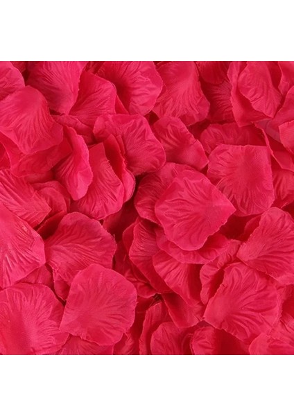 Gül Kırmızı 100 Adet Yapay Gül Yaprakları Düğün Aksesuarları Düğün Parti Dekorasyon Çiçek Yaprağı Simülasyon Ipek Kumaş Gül Yaprakları 5*5 cm 50% (Yurt Dışından)