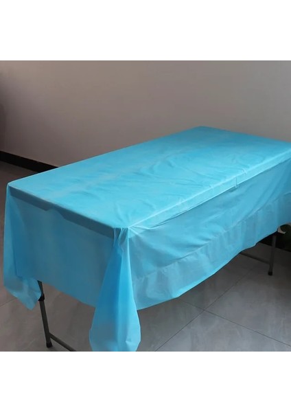 A-Blue Parti Masa Örtüsü Tek Kullanımlık Masa Örtüsü Masa Örtüsü Masa Örtüsü Masa Örtüleri Düğün Doğum Günü Dikdörtgen Parti Ev Masa Örtüsü Boda (Yurt Dışından)