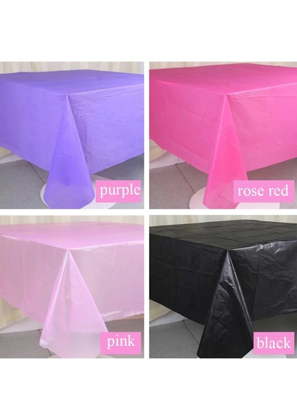 A-Koyu Mavi Parti Masa Örtüsü Tek Kullanımlık Masa Örtüsü Masa Örtüsü Masa Örtüsü Masa Örtüleri Düğün Doğum Günü Dikdörtgen Parti Ev Masa Örtüsü Boda (Yurt Dışından) fırsatları