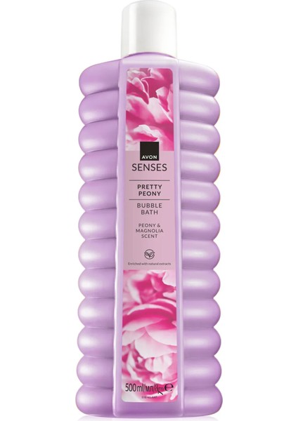 Senses Pretty Peony Şakayık ve Manolya Kokulu Banyo Köpüğü 500 ml