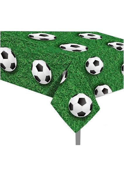 Balonlar Set 3 Futbol Doğum Günü Tek Kullanımlık Masa Örtüsü Futbol Partisi Tek Kullanımlık Sofra Setleri Çocuk Boys Mutlu Futbol Doğum Günü Partisi Malzemeleri (Yurt Dışından) fiyatları
