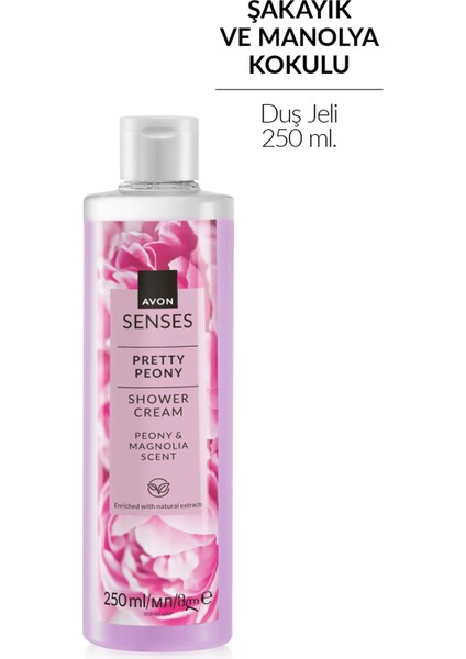 Senses Pretty Peony Şakayık ve Manolya Kokulu Duş Jeli 250 ml fiyatları