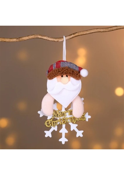 O Merry Christmas Süsler Dıy Noel Hediyesi Noel Baba Kardan Adam Ağacı Kolye Bebek Ev Dekorasyonu Asın Noel Doğum Mutlu Yeni Yıl (Yurt Dışından)