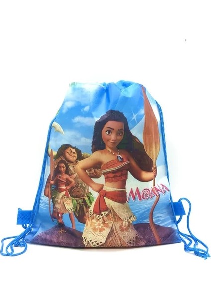 Çanta-1-1 Adet Disney Moana Doğum Günü Partisi Dekorasyon Malzemeleri Çocuklar Bebek Duş Sofra Bardak Tabaklar Afiş Balonlar Olay Dekor Hediye Şekeri (Yurt Dışından)
