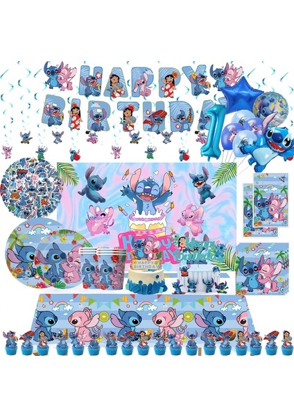10 Adet Giftbag Pembe Mavi Lilo ve Dikiş Hawaii Aloha Sofra Doğum Günü Parti Malzemeleri Bebek Duş Süslemeleri Için Tropikal Kağıt Tabaklar (Yurt Dışından) fiyatları