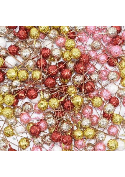 Altın 50 Parça 50/100/200 Adet Glitter Meyve Organlarındaki Kiraz Noel Yapay Çiçek Kırmızı Meyveler Boncuk Noel Ağacı Noel Hediyesi Için Dekorasyon (Yurt Dışından) fırsatları