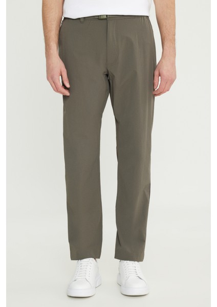 Relax Fit Rahat Kesim Beli Lastikli Cepli Esnek Takım Elbise Pantolonu