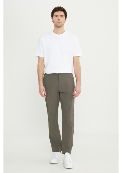 Relax Fit Rahat Kesim Beli Lastikli Cepli Esnek Takım Elbise Pantolonu fiyatları