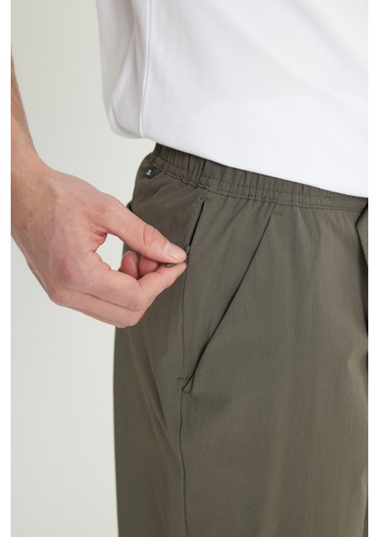 Relax Fit Rahat Kesim Beli Lastikli Cepli Esnek Takım Elbise Pantolonu indirimleri