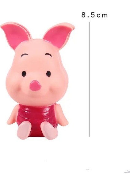Pig-1 Adet Disney Winnie The Pooh Parti Malzemeleri Tek Kullanımlık Sofra Doğum Günü Süslemeleri Kağıt Peçete Plaka Bardak Masa Örtüsü Lateks Balon (Yurt Dışından)