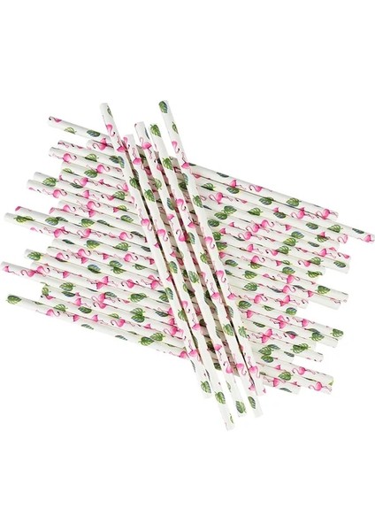B01 100 Adet 25/50/100 Adet Şemsiye Kokteyl Içme Tek Kullanımlık Pipet Hawaii Parti Facvor Suyu Şemsiye Pipetler Bar Yaz Ev Dekor (Yurt Dışından)