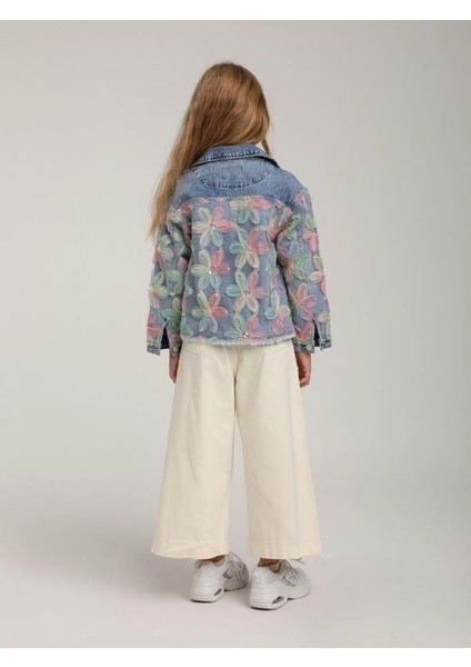 Kız Çocuk Tasarım Kot Ceket indirimleri