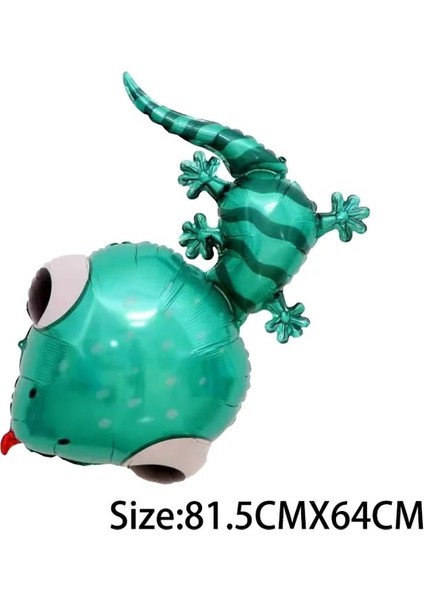 Gecko Karikatür Hayvan Alüminyum Folyo Balon Karınca Mantis Böcek Helyum Bebek Duş Doğum Günü Çocuk Günü Partisi Dekorasyon Oyuncaklar Globos (Yurt Dışından)